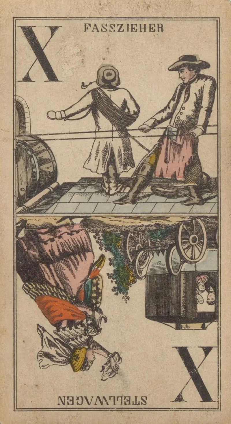 X; Stellwagen ; Fasszieher — Carl Holdhaus