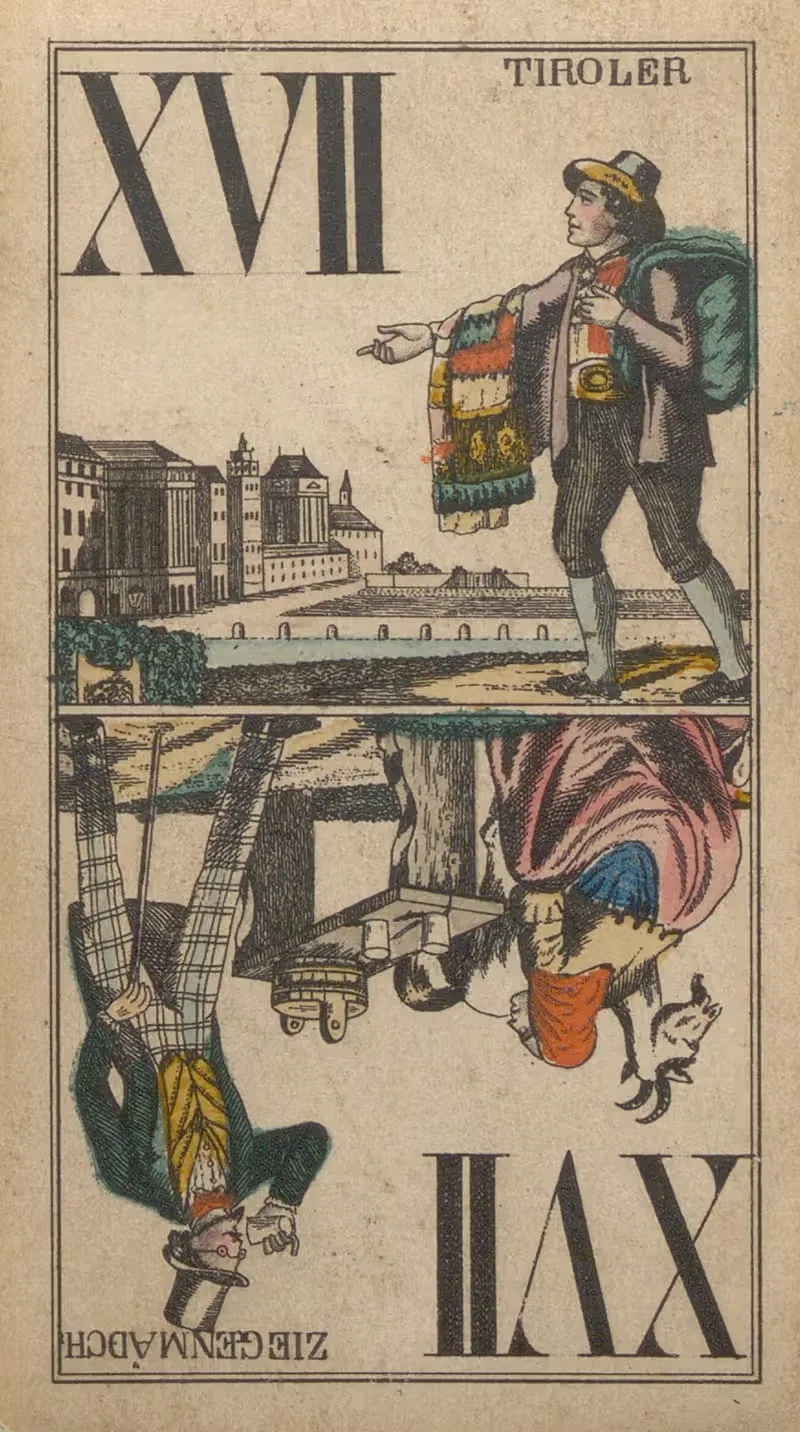 XVII; Tiroler ; Ziegenmädch — Carl Holdhaus
