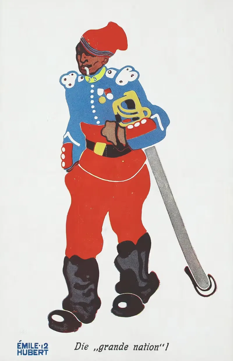 'Великая нация'! by Эмиль Хубер, 1914 — digital art print download
