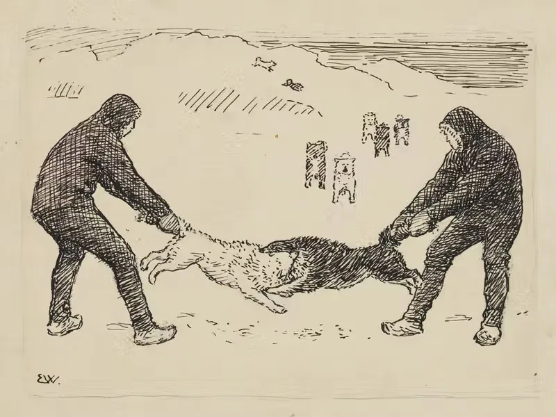 Наши боевые собаки by Эрик Веренскиольд, 1893-1897 — digital art print download