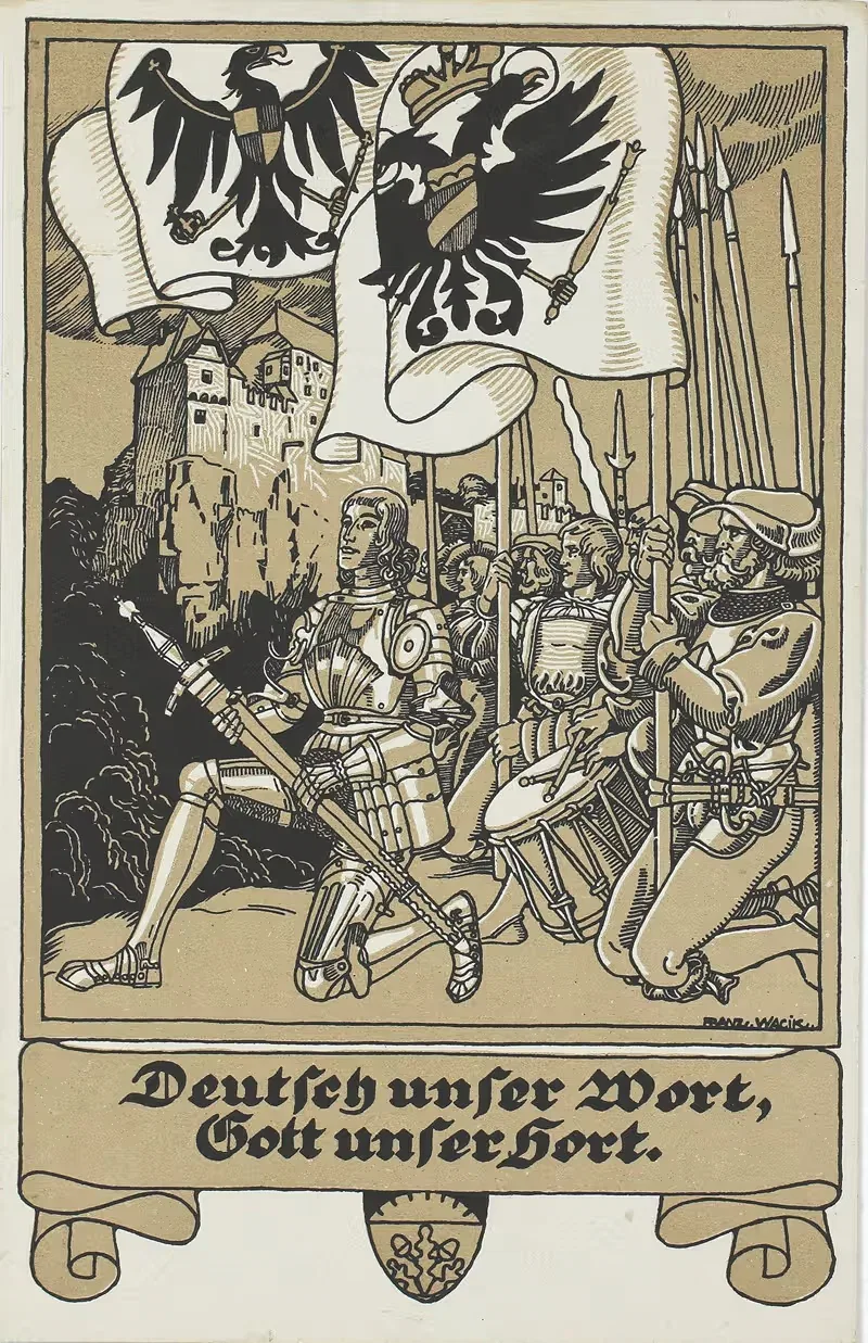 Deutsch unser Wort, Gott unser Hort — Franz Wacik