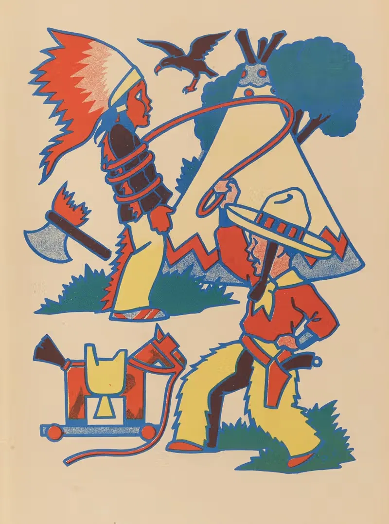 Для раскрашивания Пл.25 by Гастон Марошо, 1936 — digital art print download