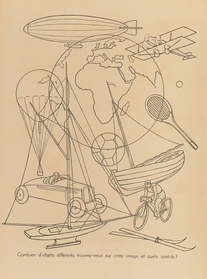 Для раскрашивания, пл. 26 by Гастон Марошо, 1936 — digital art print download