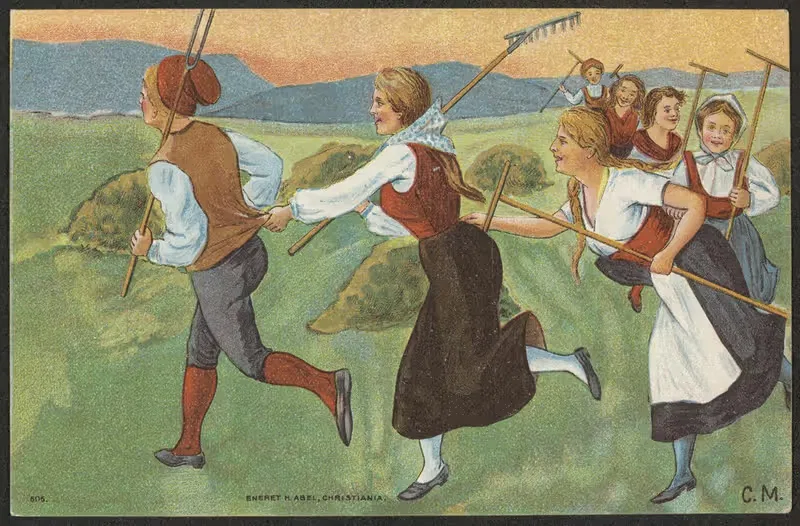 фермеры by Х. Абель — digital art print download