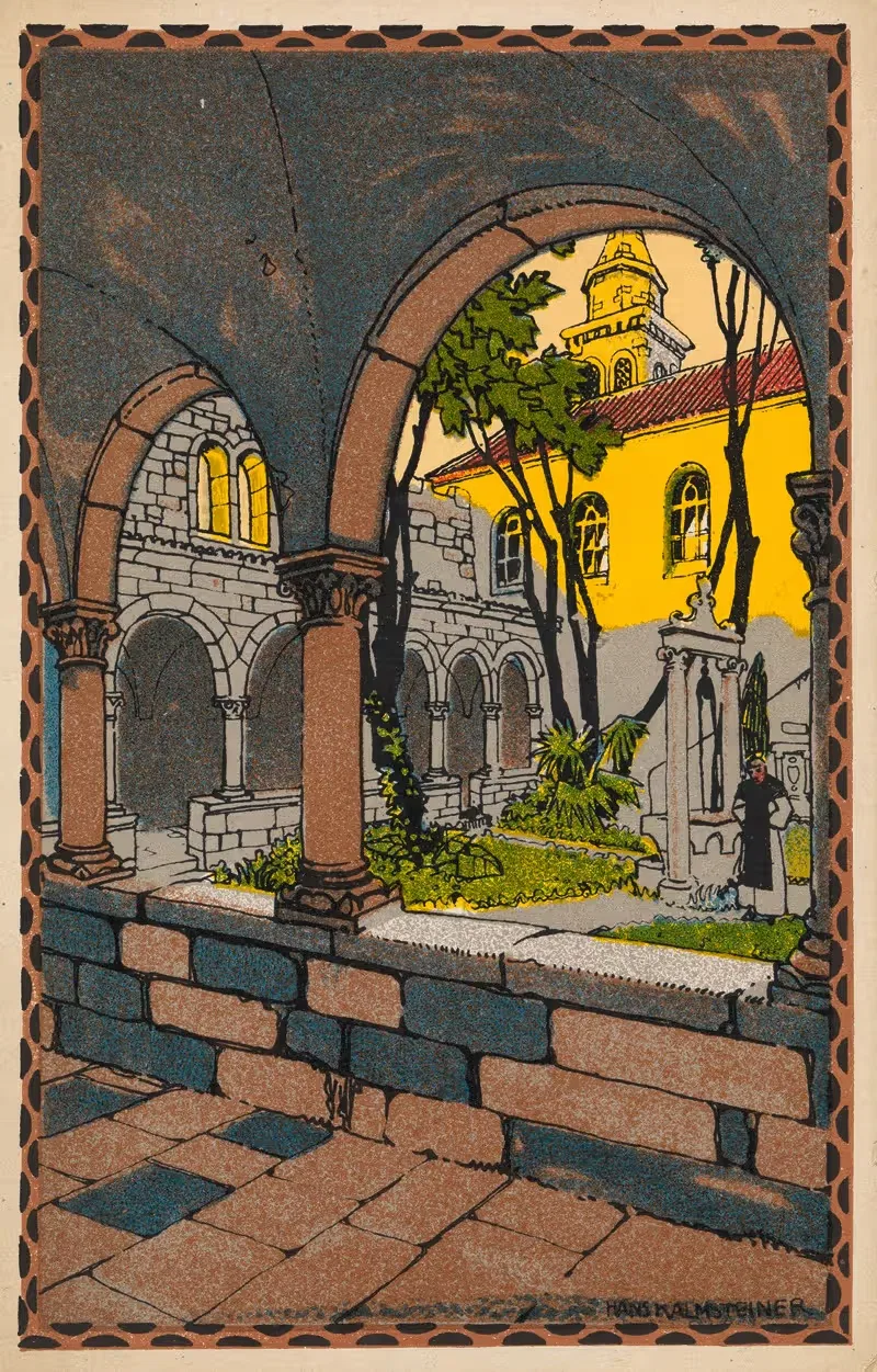 Клустерганг Трау by Ханс Кальмштейнер, 1913 — digital art print download