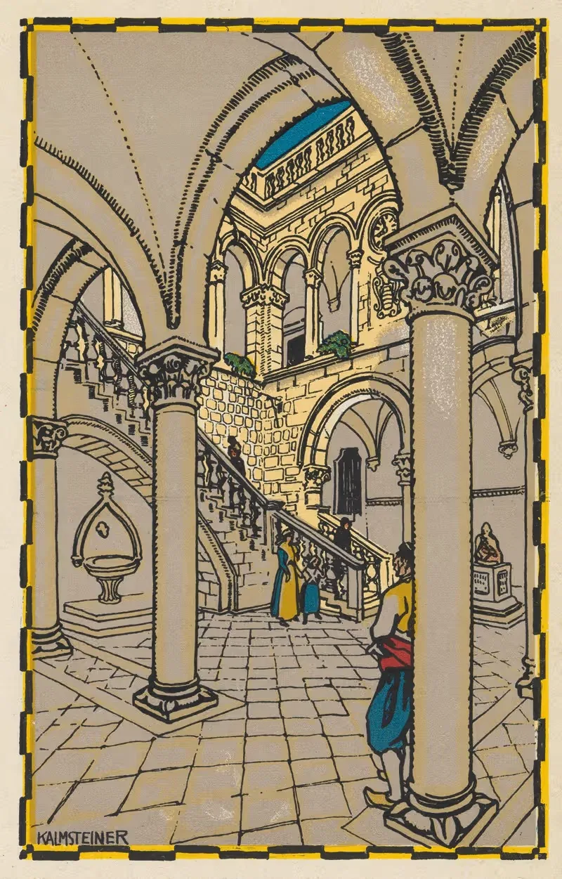 Рагуза, Ректоры by Ханс Кальмштейнер, 1913 — digital art print download