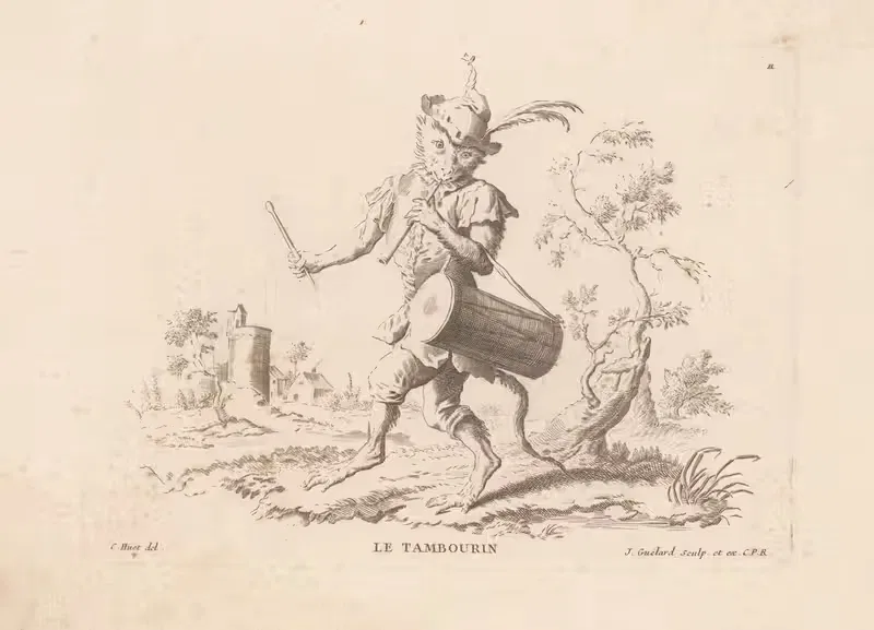 Ля Тамбурен by Жан Батист Гюлар, 1733-1792 — digital art print download