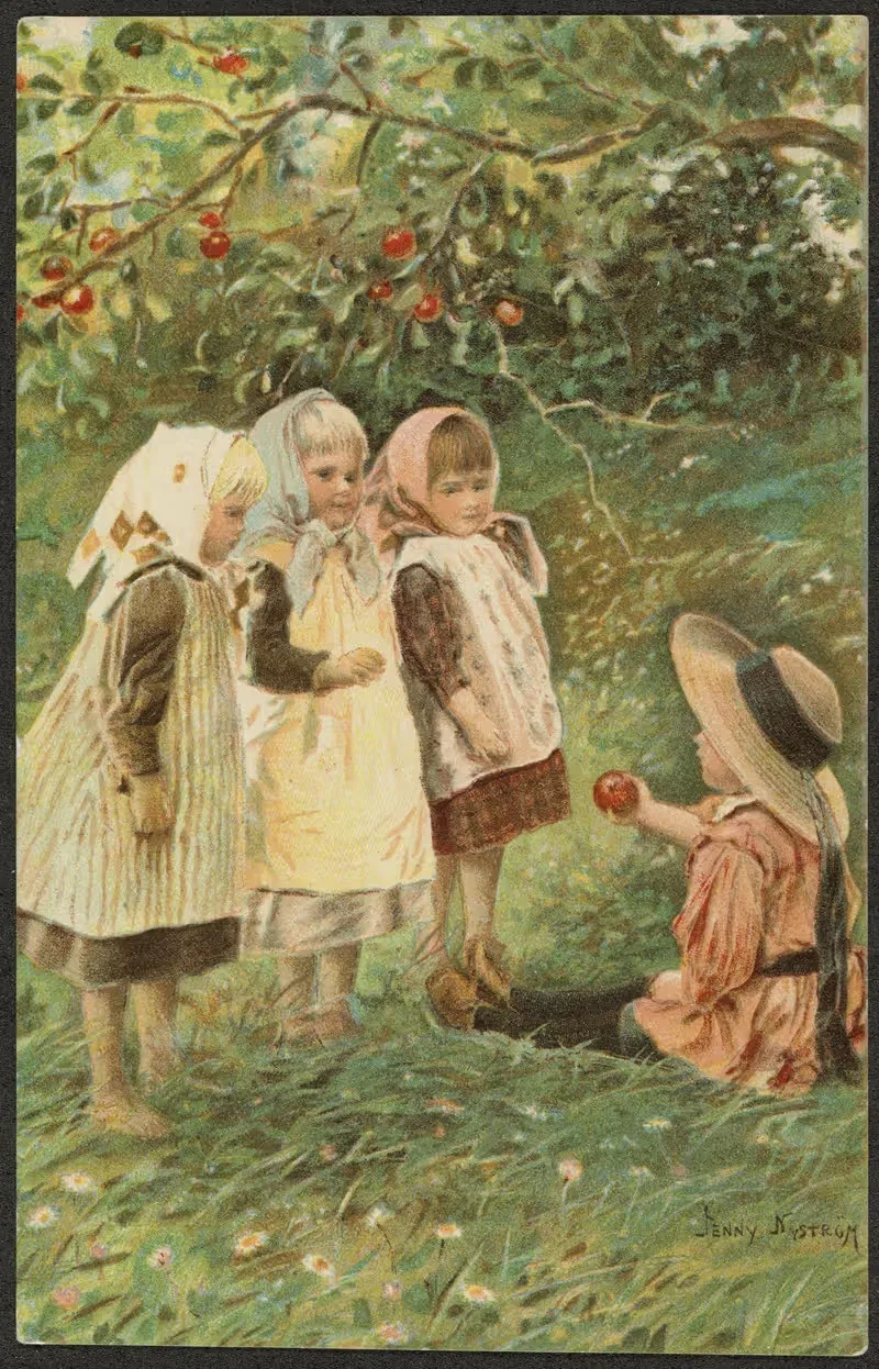 Мотив ребенка by Дженни Нюстрём — digital art print download
