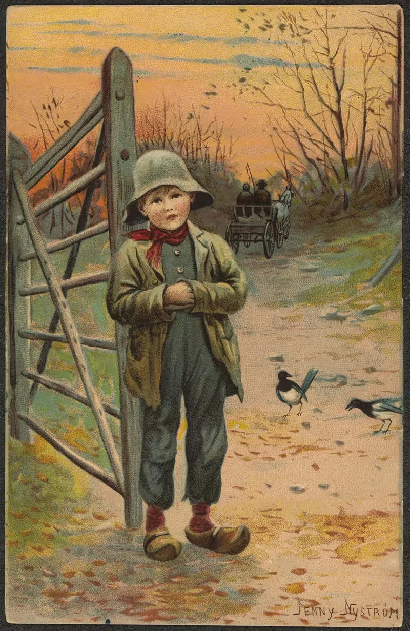 Мотив ребёнка by Дженни Нюстрём — digital art print download