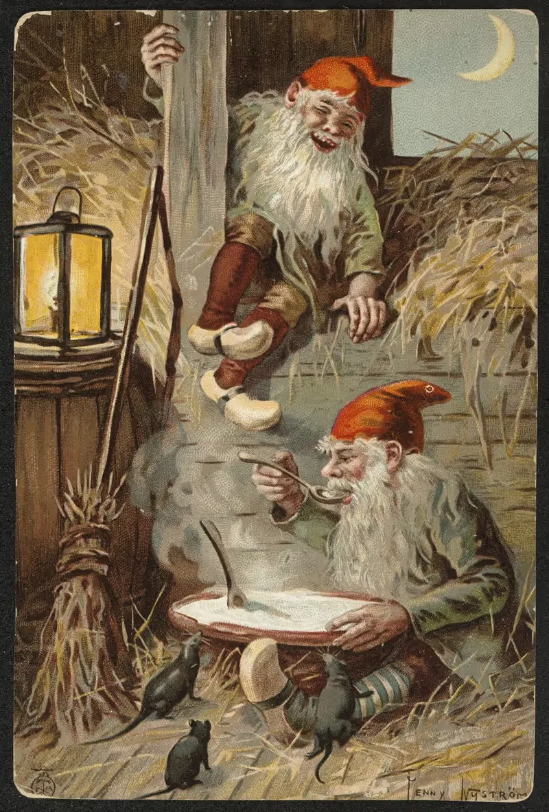 Рождественский мотив by Дженни Нюстрём — digital art print download