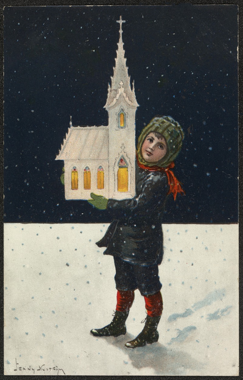 Счастливого Рождества! by Дженни Нюстрём — digital art print download