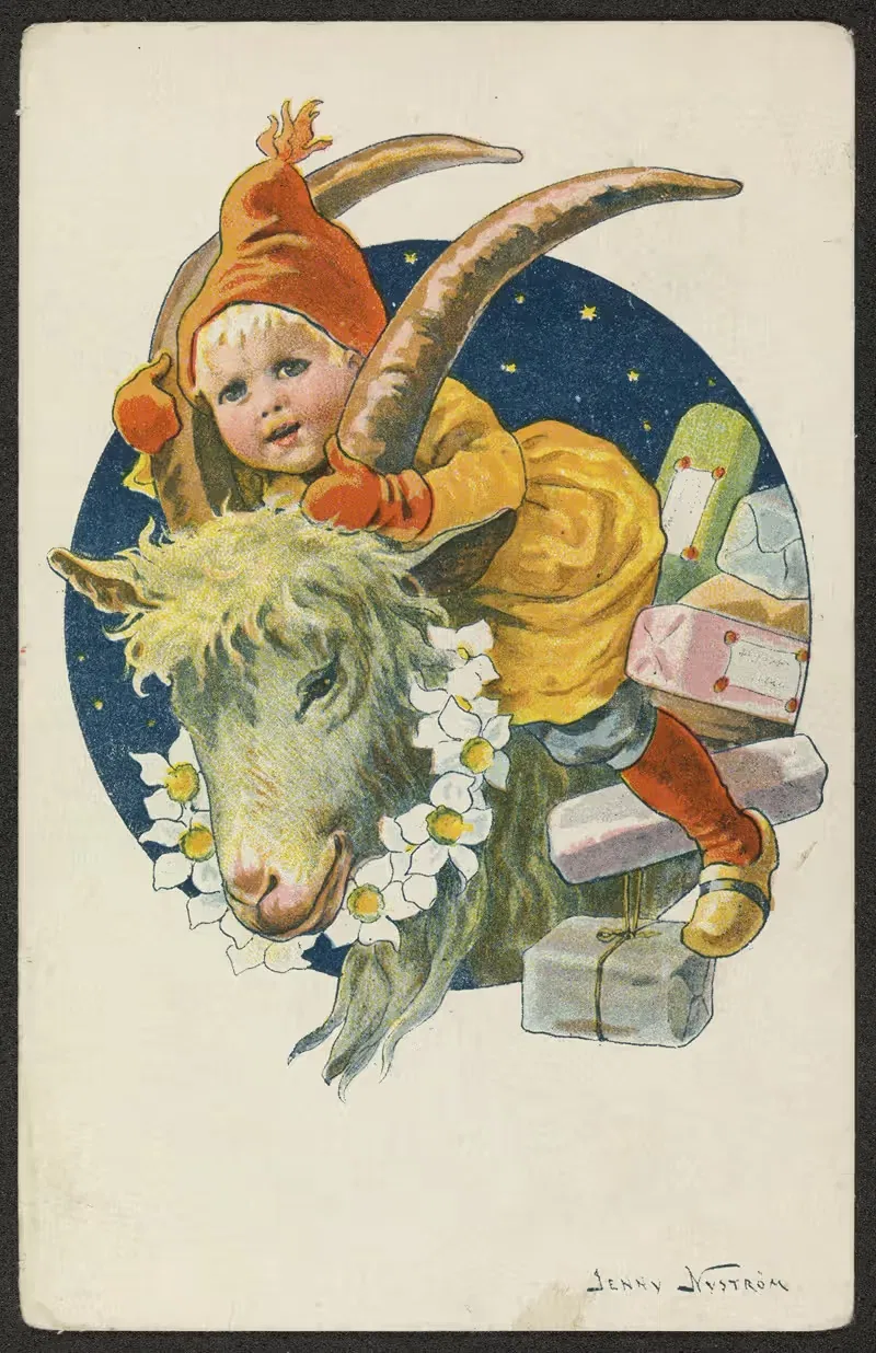 Рождественская открытка by Дженни Нюстрём — digital art print download