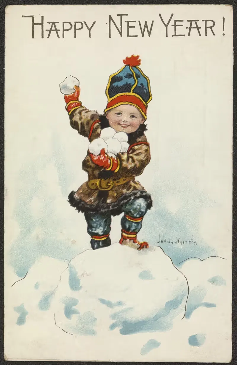 С Новым годом! by Дженни Нюстрём — digital art print download