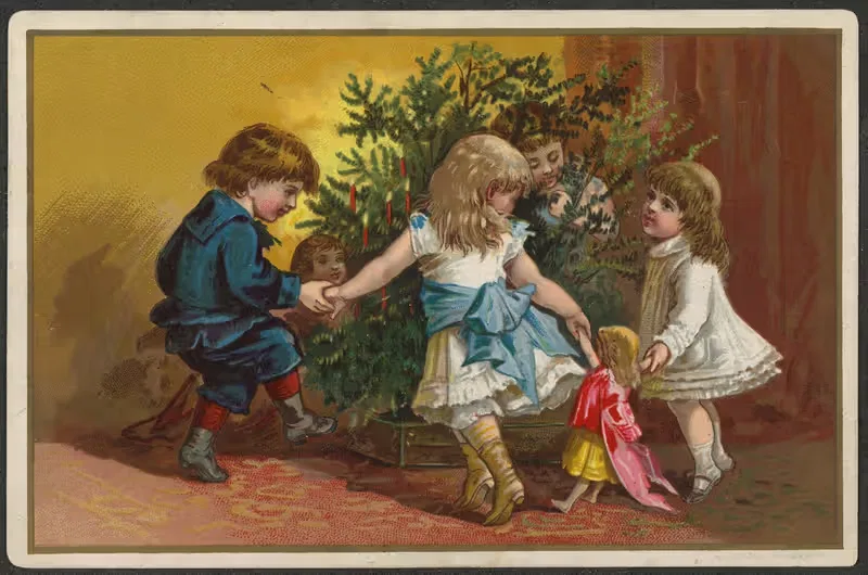 Рождественская открытка by Луи Пранг и Ко — digital art print download