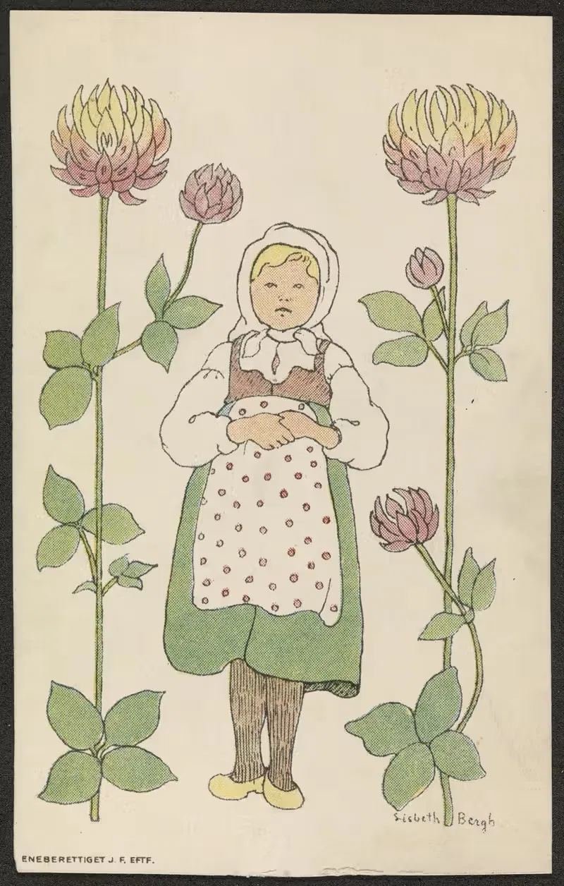 Мотив ребенка by Лисбет Берг — digital art print download
