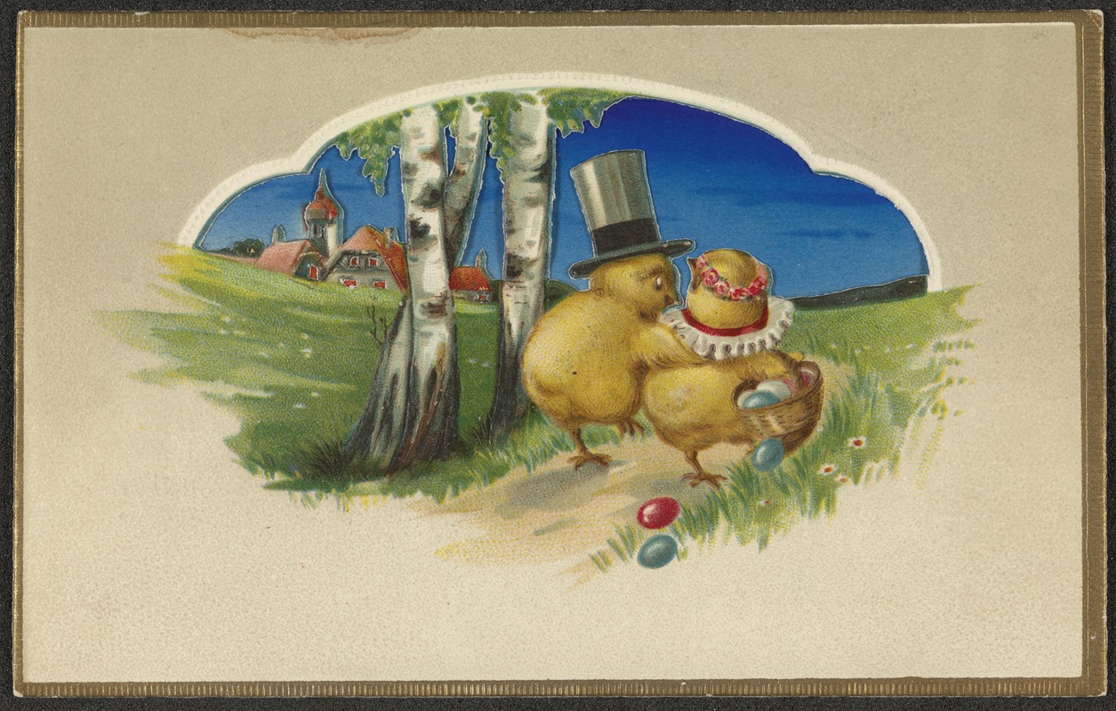 Easter card by Martin Schlesinger — digital art print download
