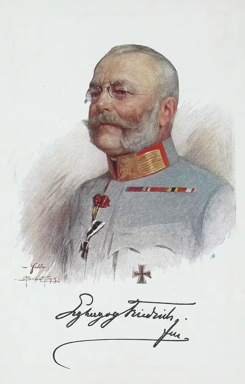 Эрцгерцог Фридрих by Оскар Брюх, 1915 — digital art print download