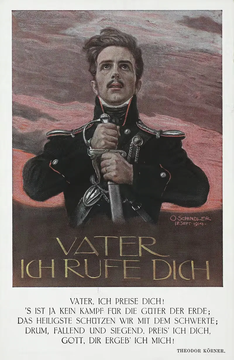 Отец, я зову тебя by Осмар Шиндлер, 1914 — digital art print download