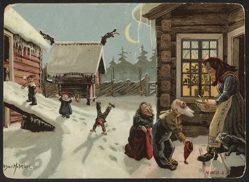Рождественский мотив by Отар Хольмбо — digital art print download