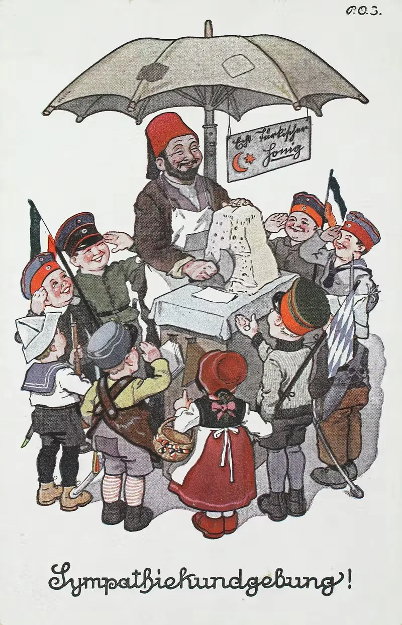 Симпатия! by Пауль Отто Энгельхард, 1915 — digital art print download