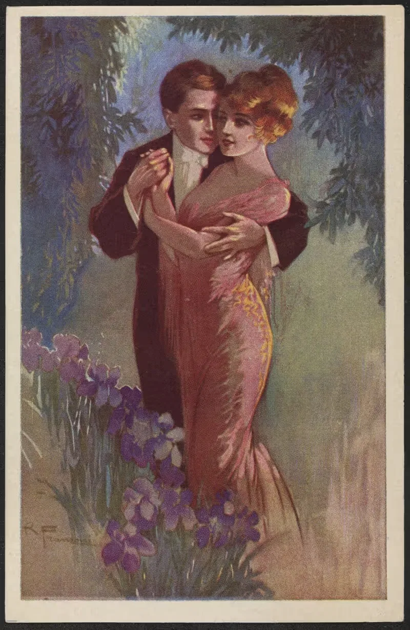 Romantic motif by Roberto Franzoni — digital art print download