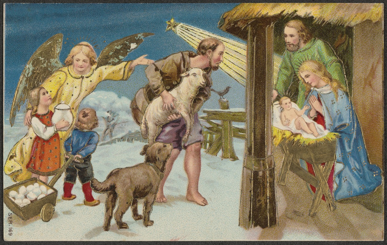 The Christmas Gospel by Сельмар Байер — digital art print download