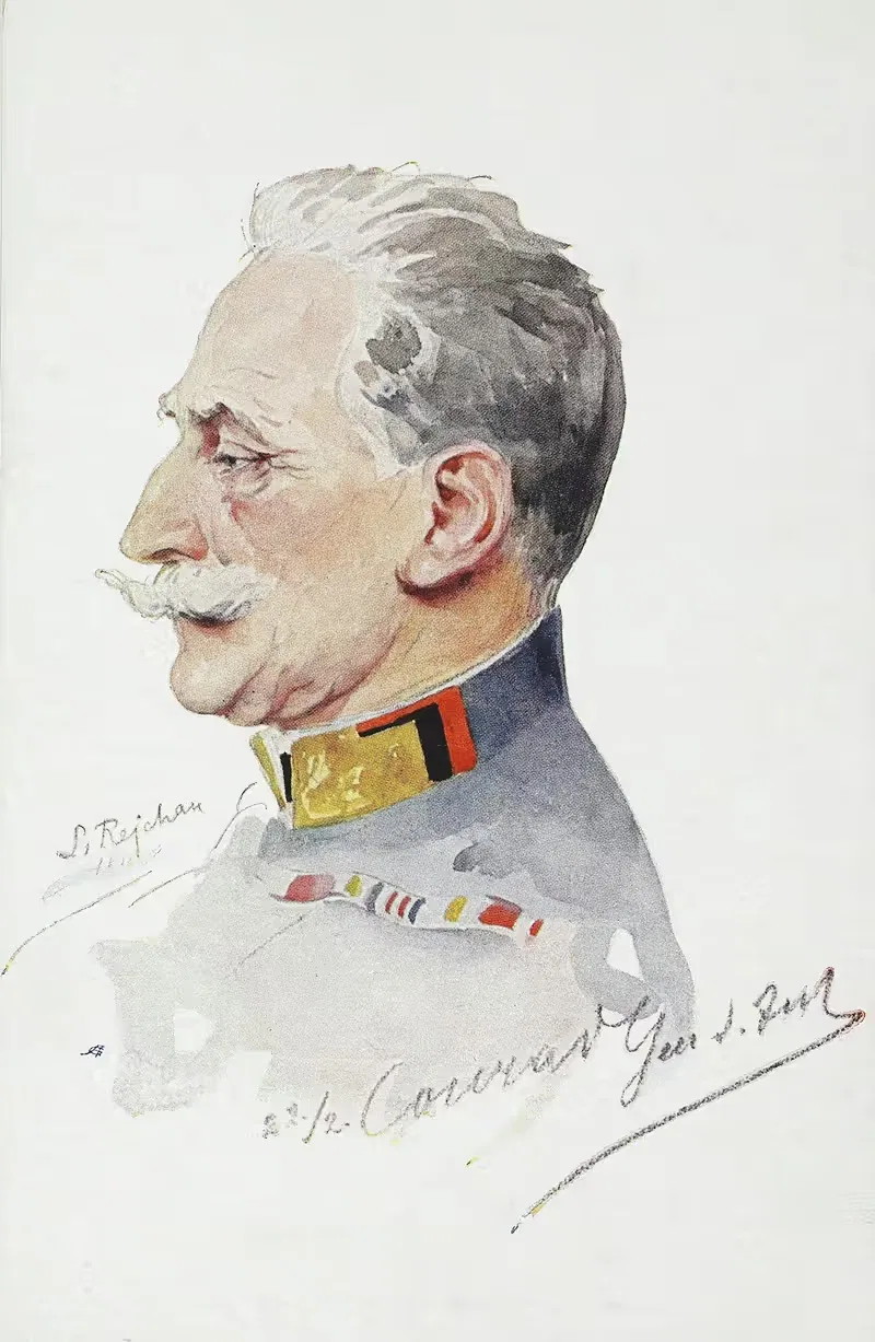 Конрад фон Хётцендорф by Станислав Рейхан, 1915 — digital art print download