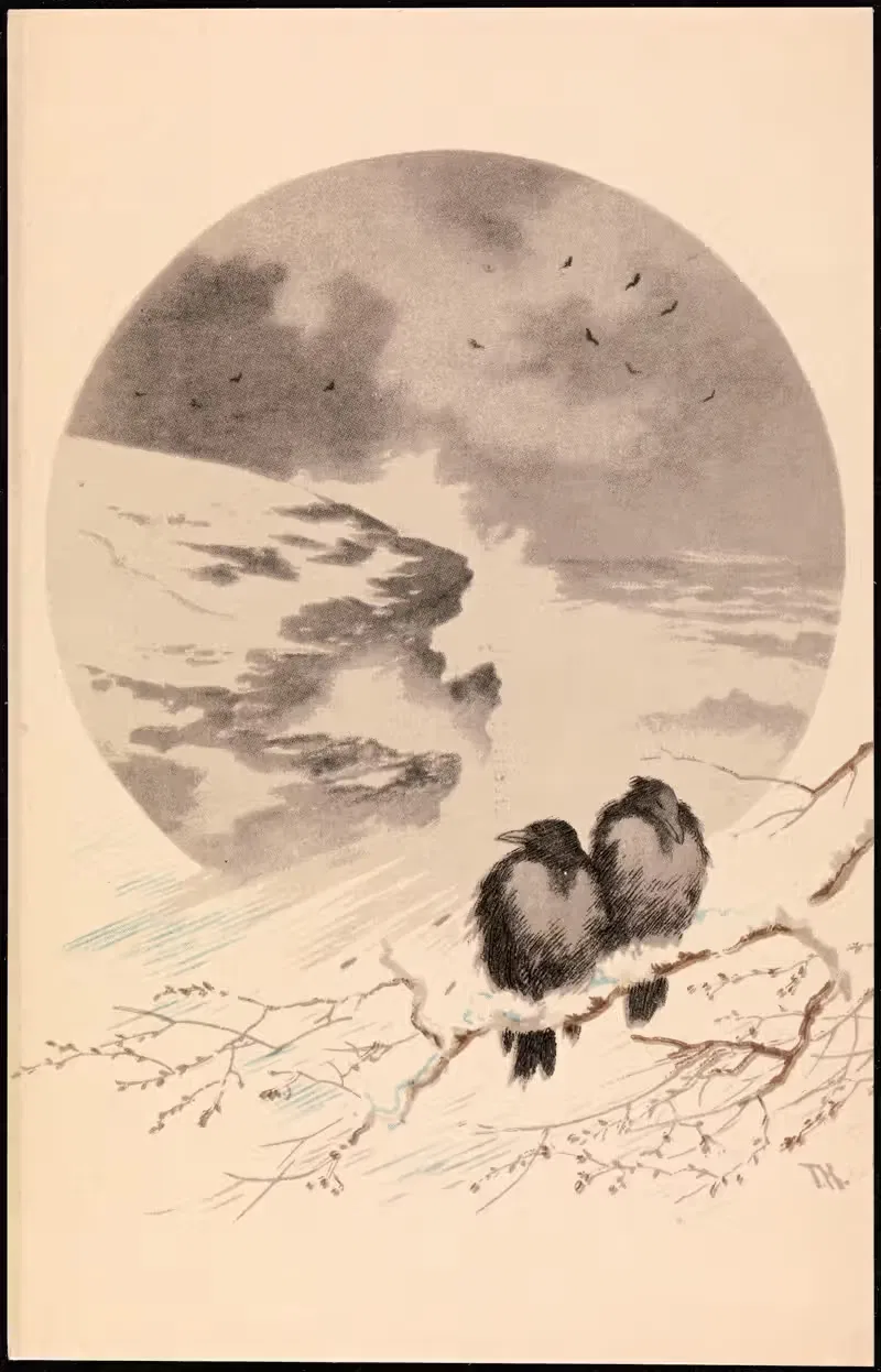 Months of the year; March — Theodor Kittelsen
