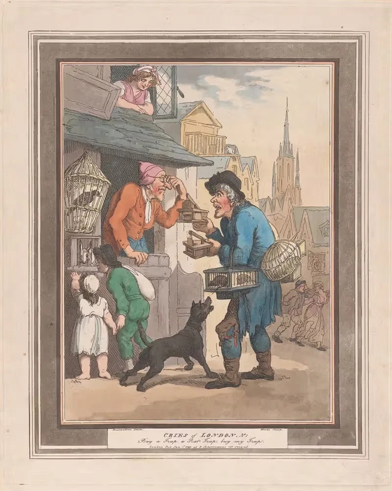 No.1; Buy a Trap, a Rat-Trap — Thomas Rowlandson