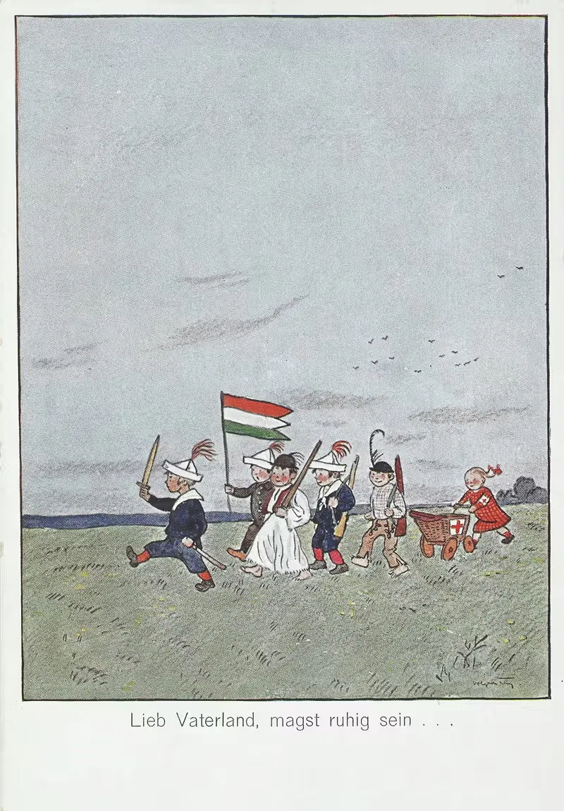 Lieb Vaterland, magst ruhig sein… — Wiener Rotophot-Gesellschaft, Blüh & Co.