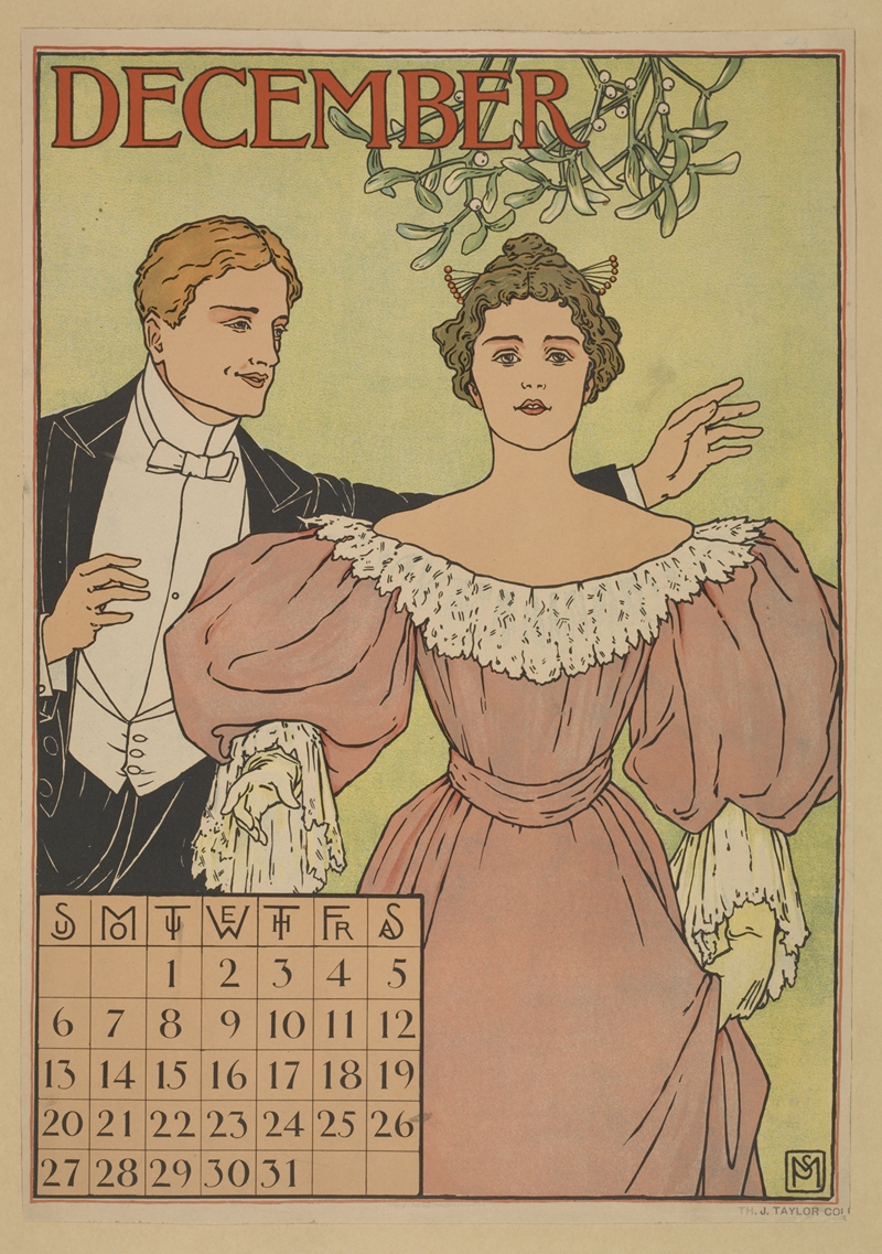 Декабрь by Фердинанд Шайлер Мэтьюс, 1896 — digital art print download