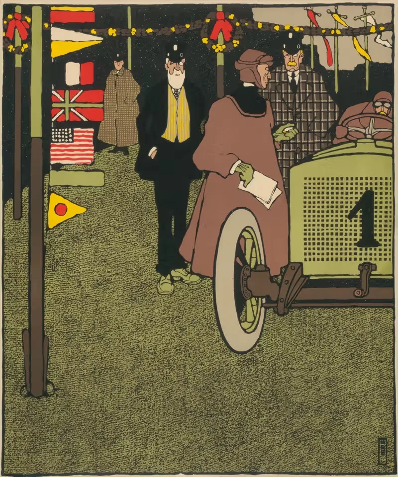 Sport im Bild (Wagenrennen) — Hans Rudi Erdt