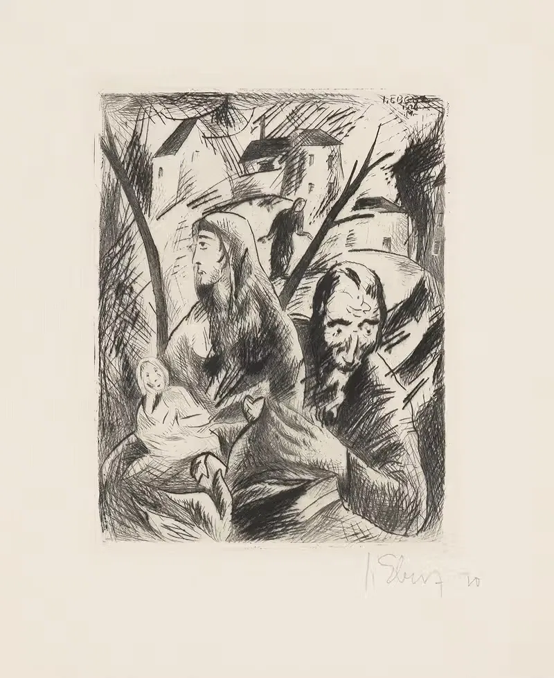 Ohne Titel by Josef Eberz, 1920 — digital art print download