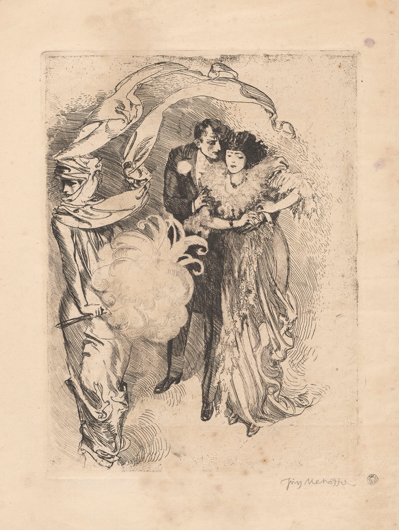 Гимен by Юзеф Мехоффер, 1913 — digital art print download