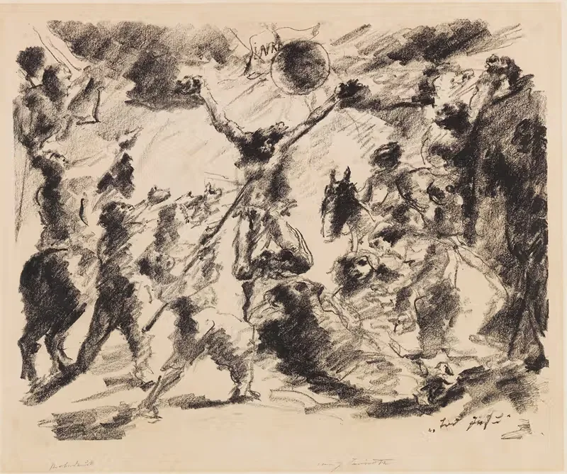 Смерть Иисуса by Ловис Коринт, 1923 — digital art print download