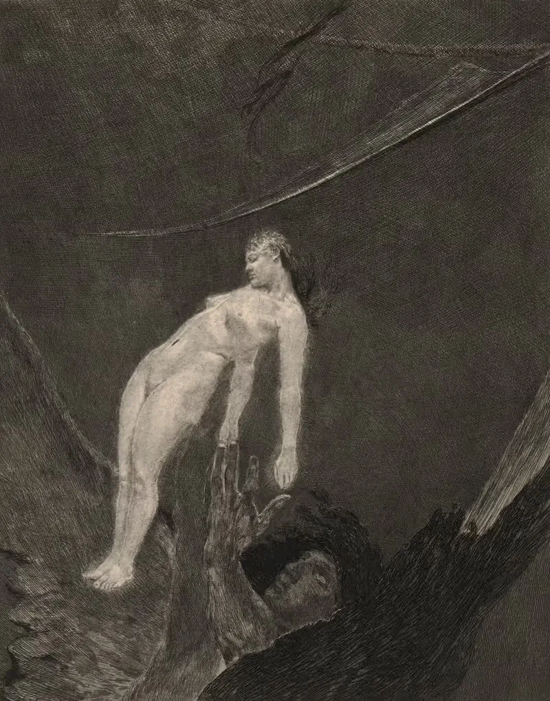 Ins Nichts Zurück (Back to nothingness) — Max Klinger