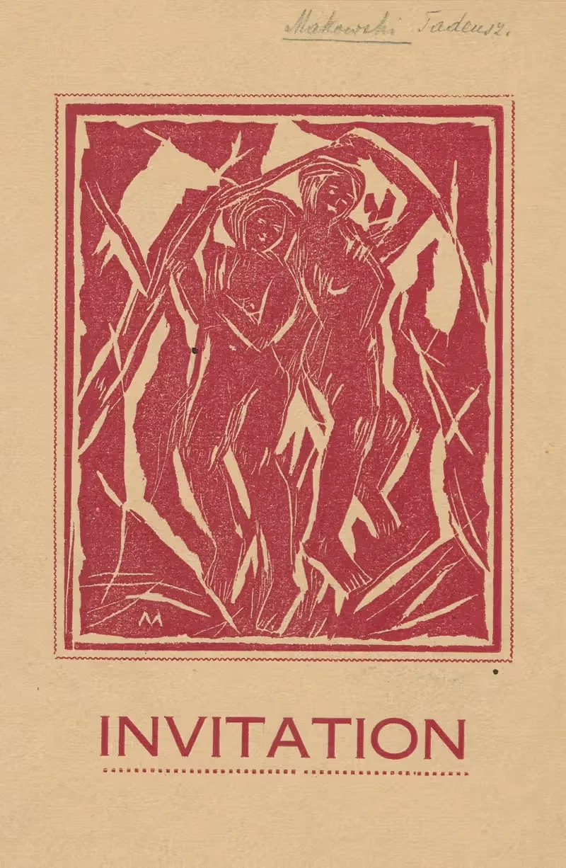Две женщины by Тадеуш Маковский, 1914 - 1924 — digital art print download