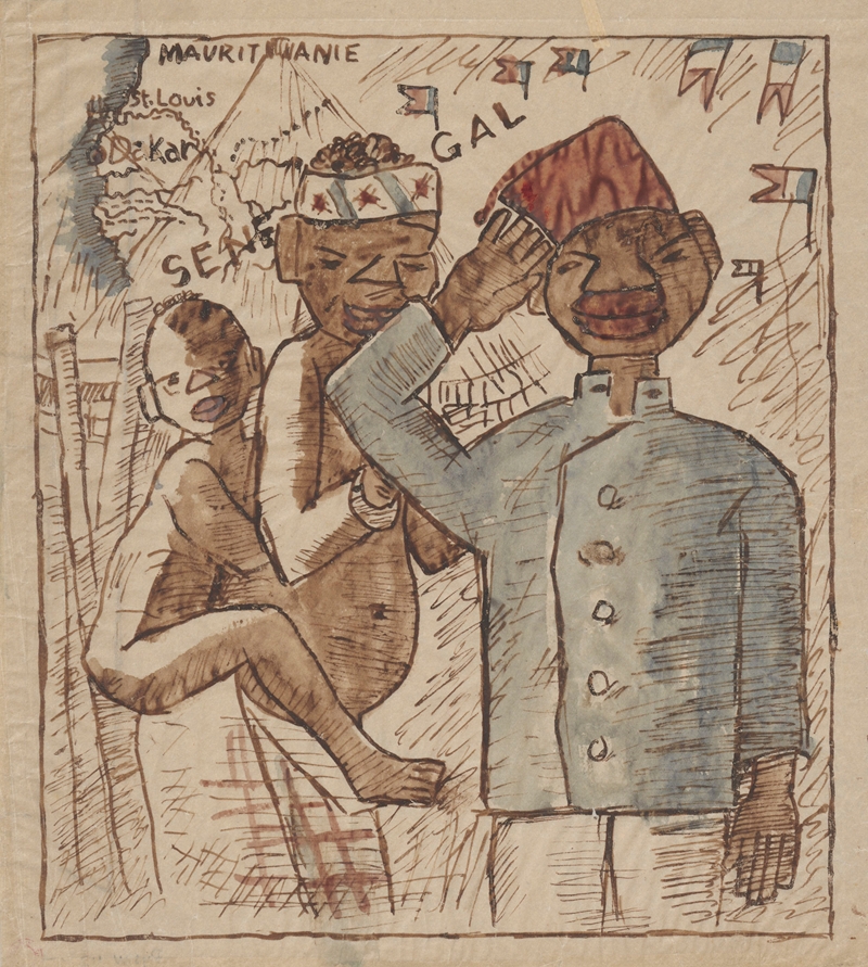 Сенегал by Тадеуш Маковский, 1931 — digital art print download
