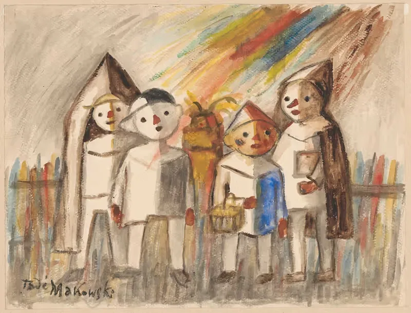 В лучах солнца by Тадеуш Маковский, 1932 — digital art print download