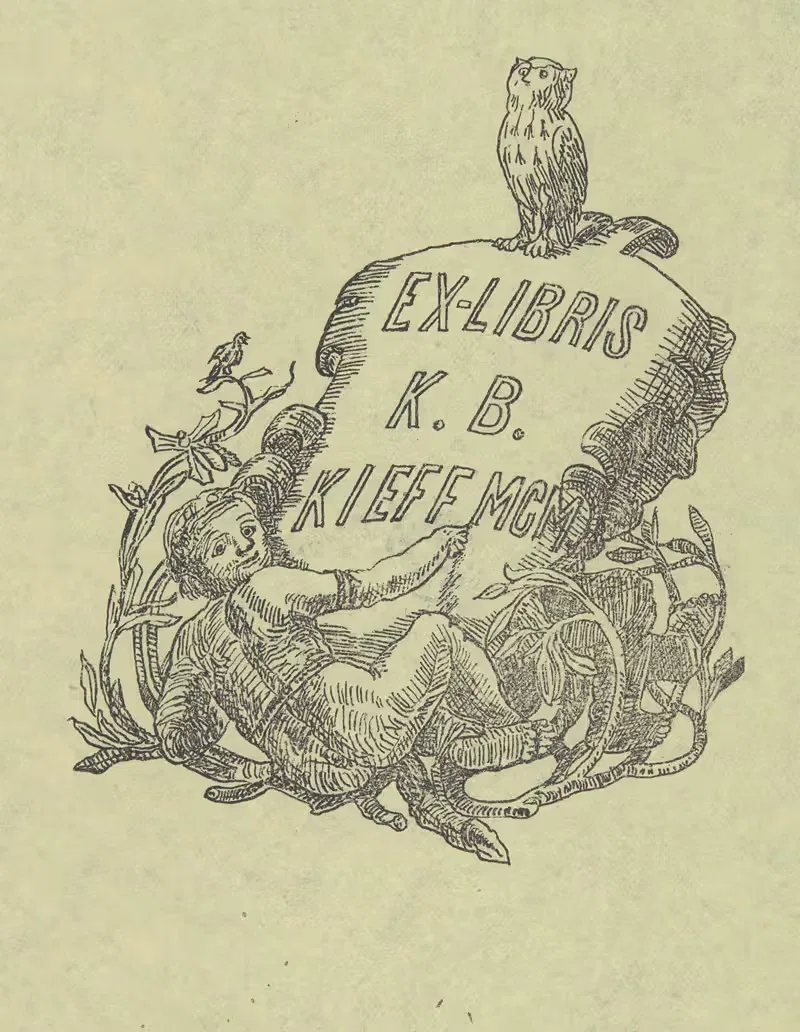 Ekslibris Karola Bołsunowskiego (1838–1925) — Anonymous
