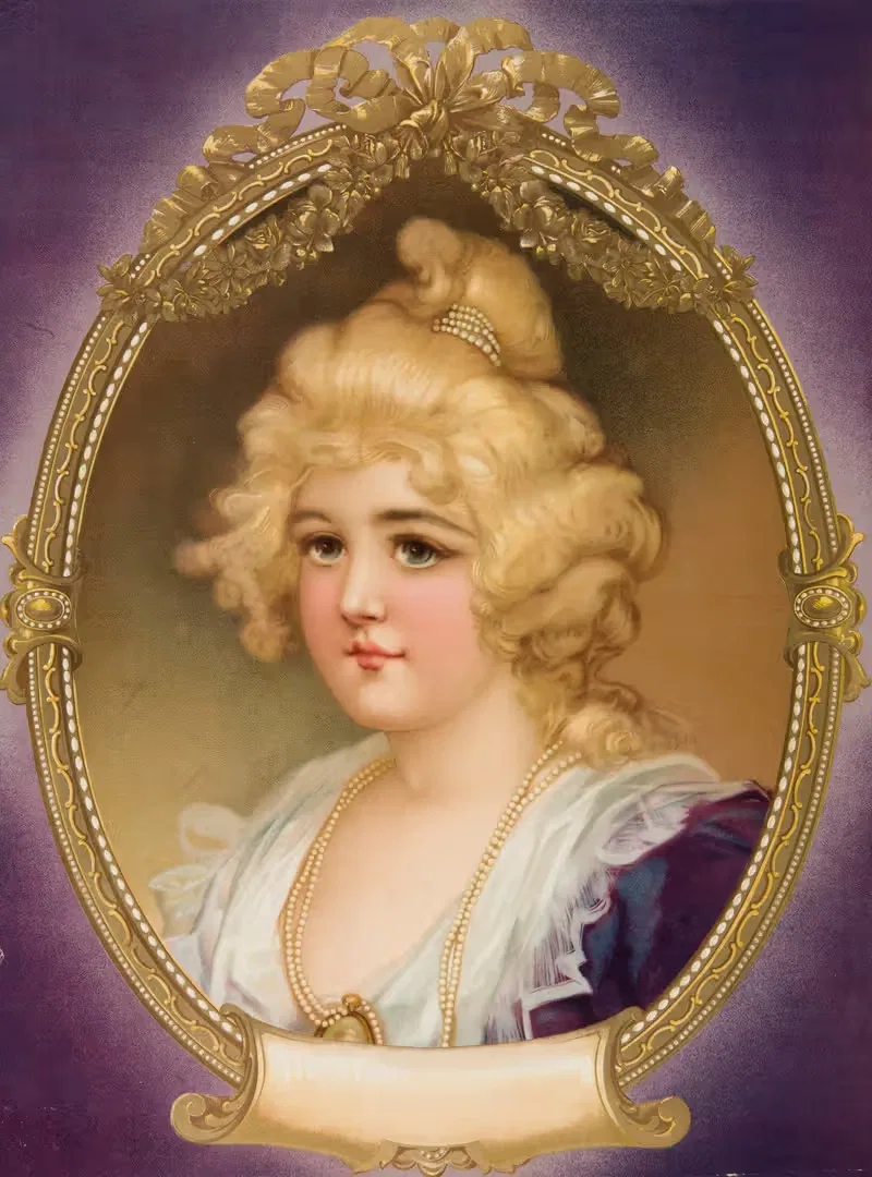 Portrait of a blonde — Anonymous