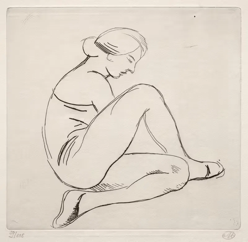 Femme Assise — Aristide Maillol
