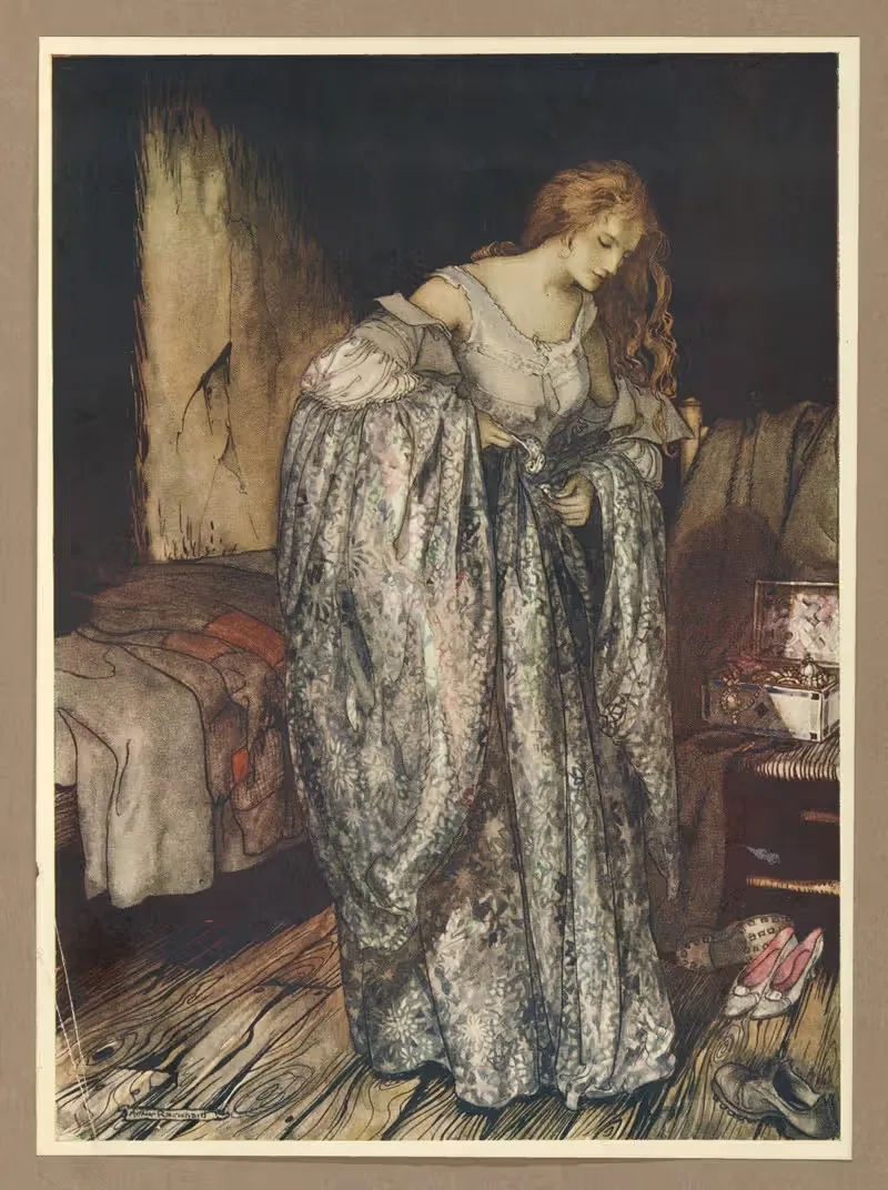 Истинная возлюбленная by Артур Рэкхэм, 1917 — digital art print download