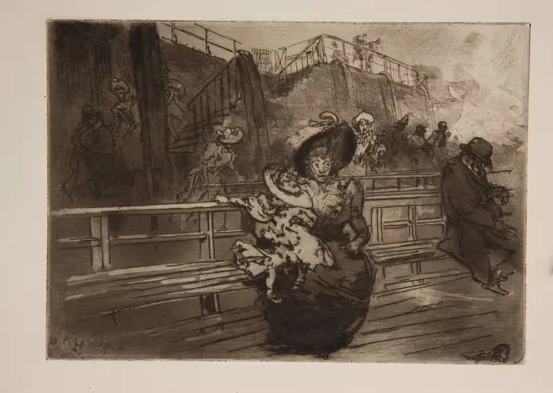 Отправление в Гринвич by Огюст Луи Лепер, 1891 — digital art print download