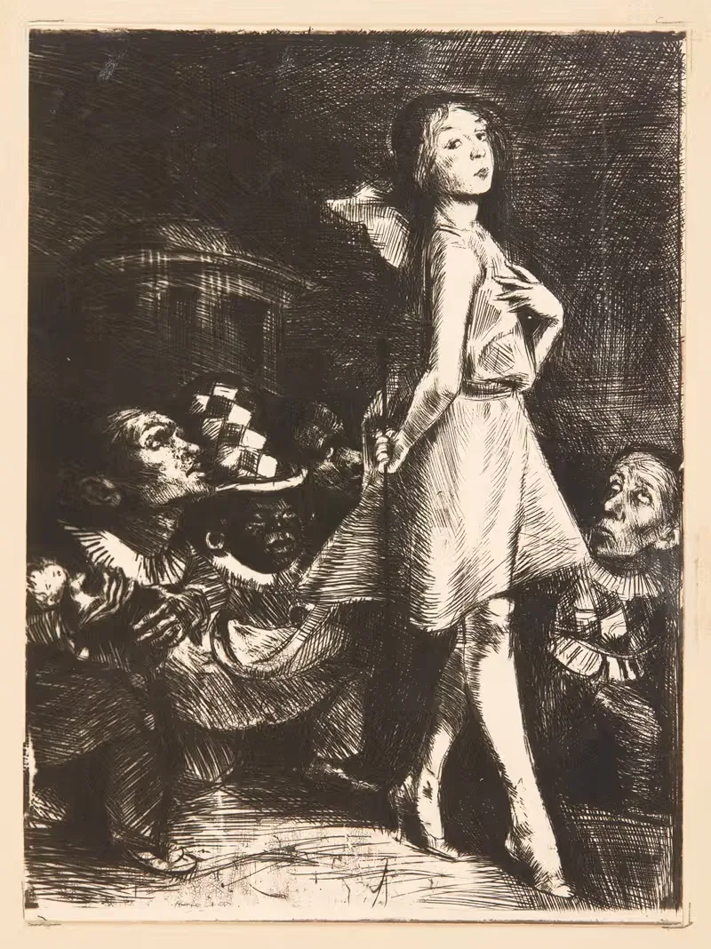 Инфанта и карлики by Бруно Шульц, 1920-1921 — digital art print download