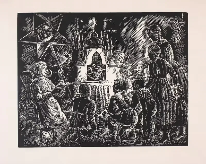 Маленькая колыбель by Эдмунд Бартломейчик, 1937 - 1938 — digital art print download