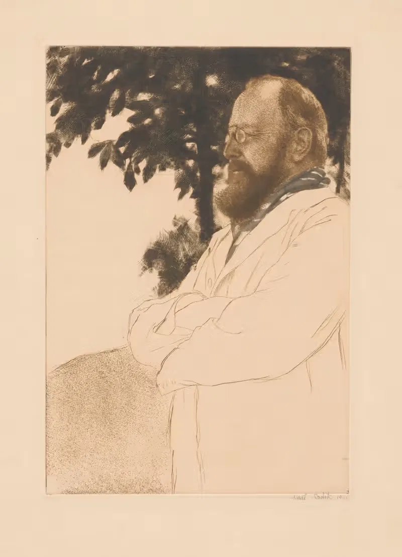 Граф Леопольд фон Калькреут by Эмиль Орлик, 1903 — digital art print download