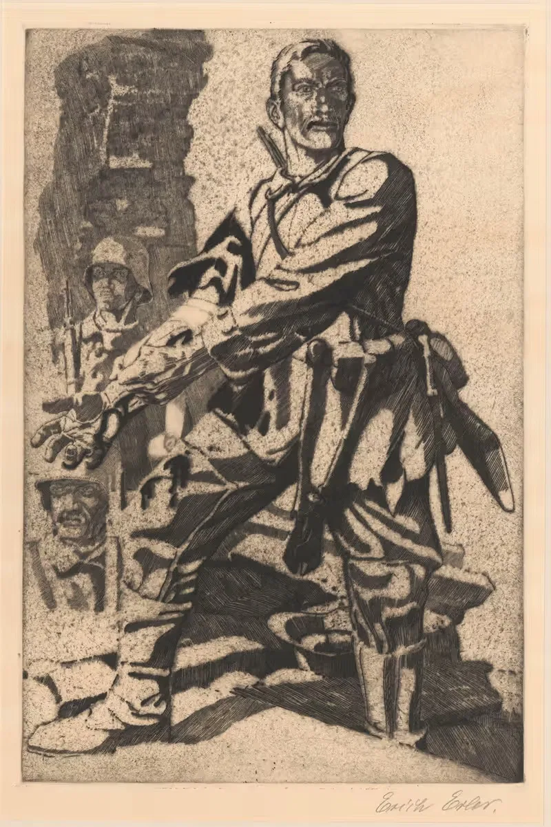 Для коллекционирования by Эрих Эрлер, 1918 — digital art print download