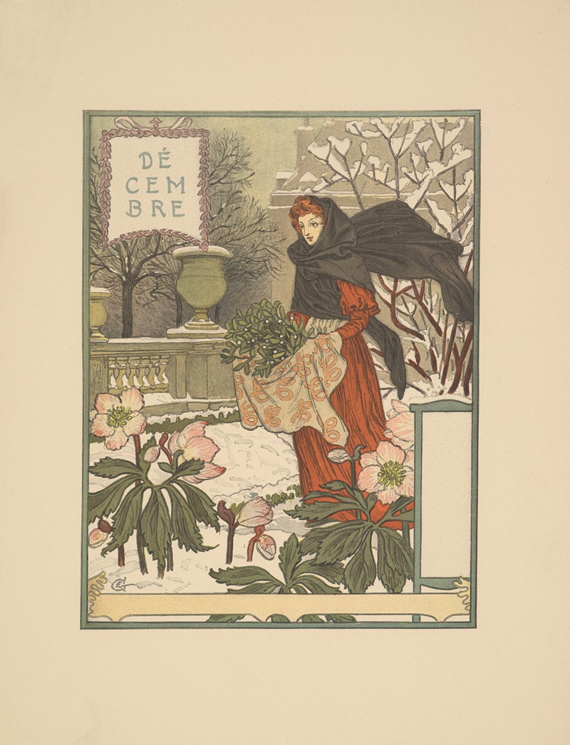 Декабрь by Эжен Грассе, 1894-1896 — digital art print download