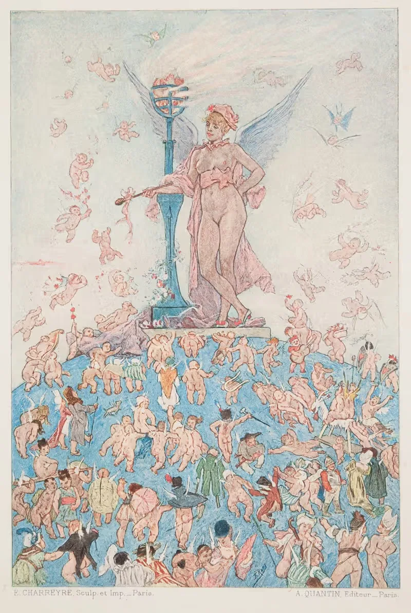 L’Amour régnant sur le monde — Félicien Rops